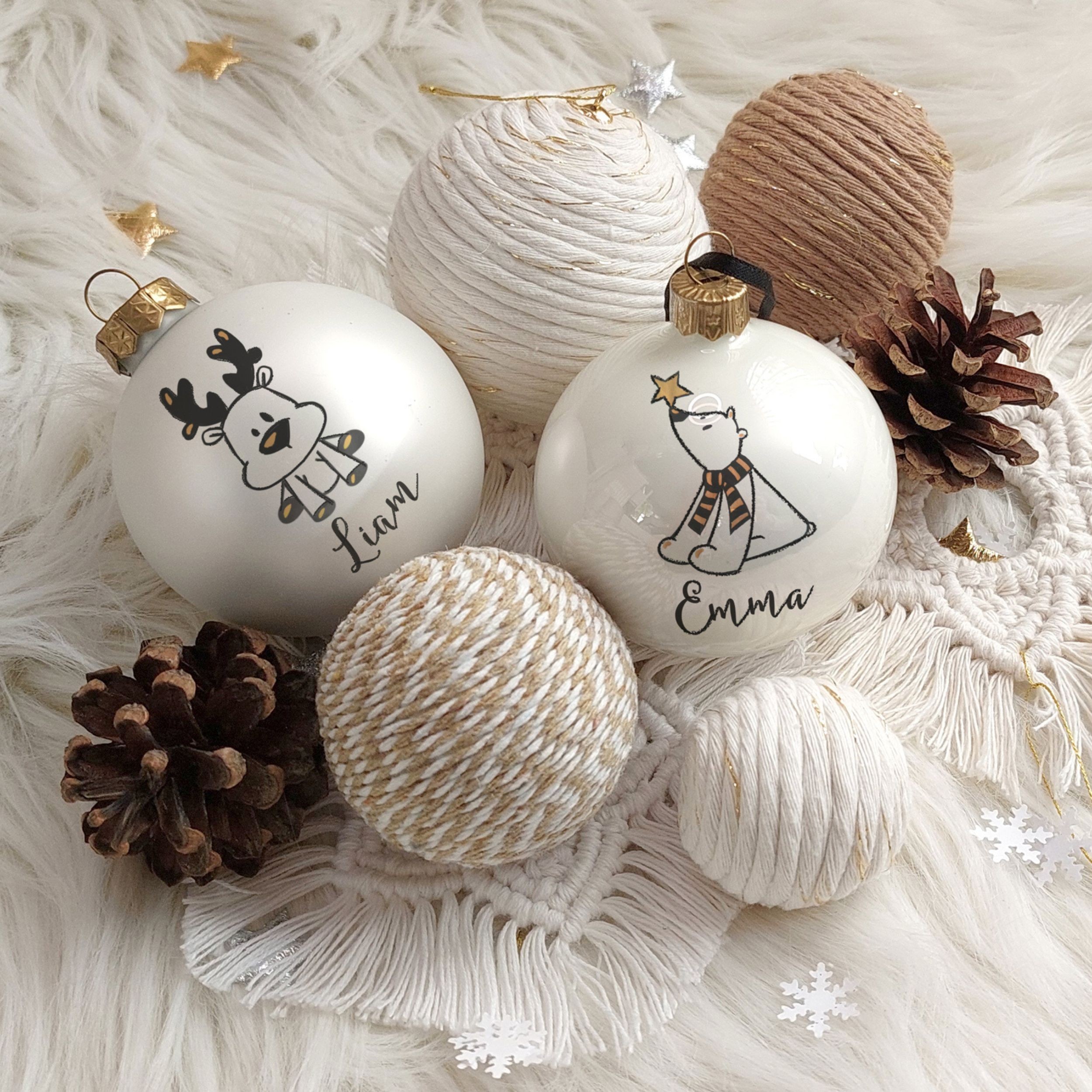 Boule de Noël en verre