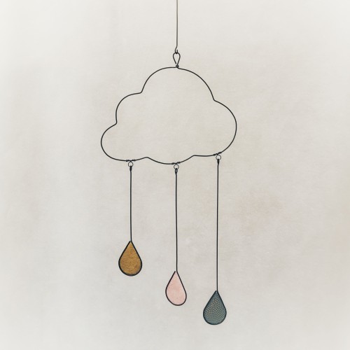 Mobile "Nuage" - Rose