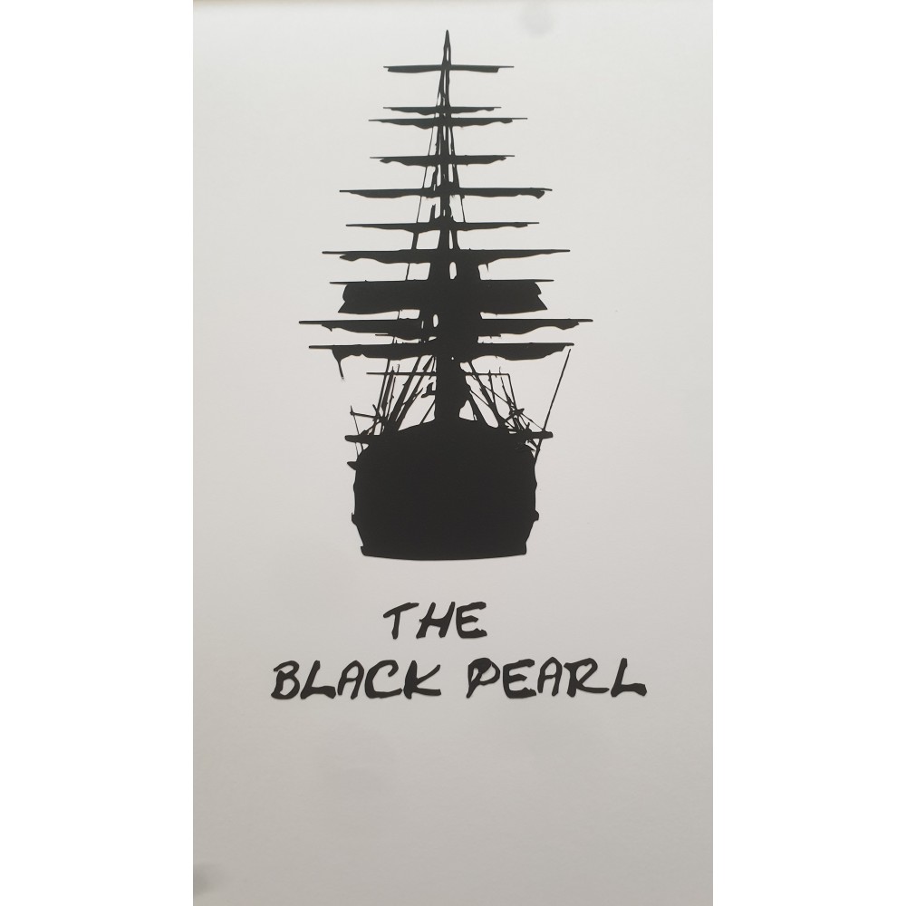 Sticker Black Pearl