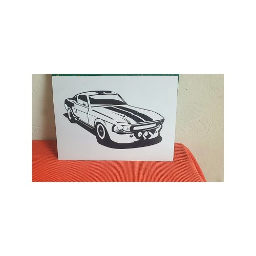 sticker ford mustang 