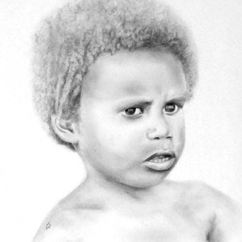 Tamatéo - Dessin crayon HB 24X32 