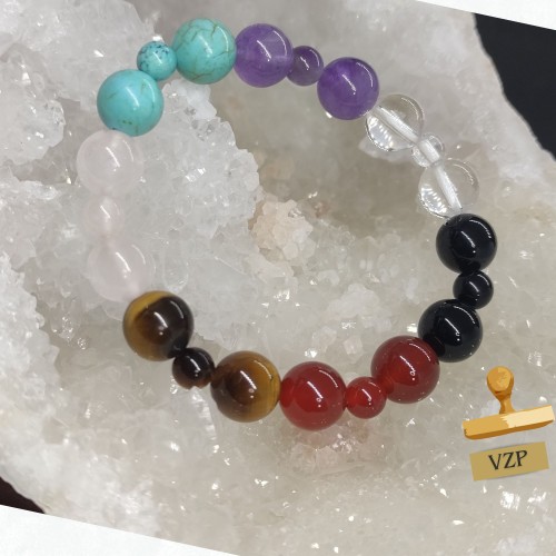 Bracelet chakras 6 CM