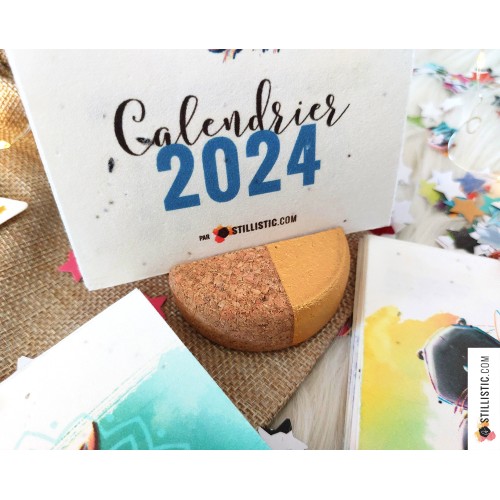 Calendrier à planter 2024 des yogis éco-responsable