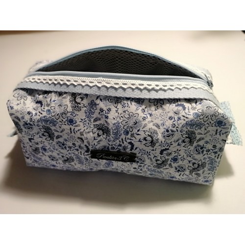 Trousse de toilettes tissus coton