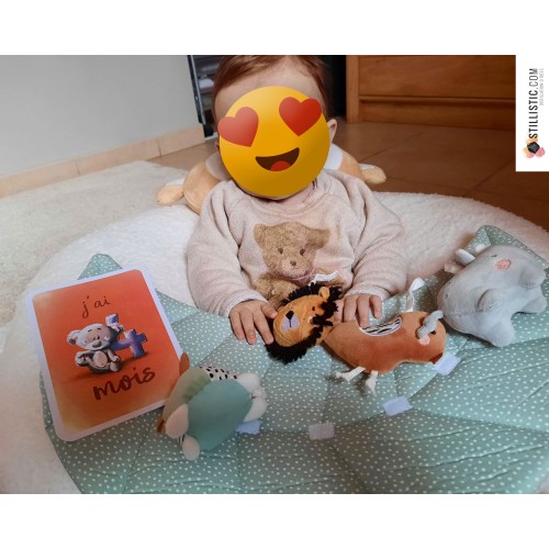 Coffret cartes étapes naissance bébé