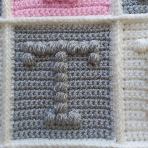 Couverture bébé fait main au crochet