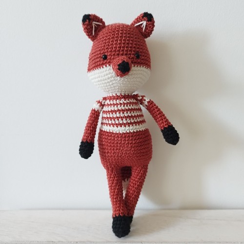 Pilou le petit renard - Modèle au crochet