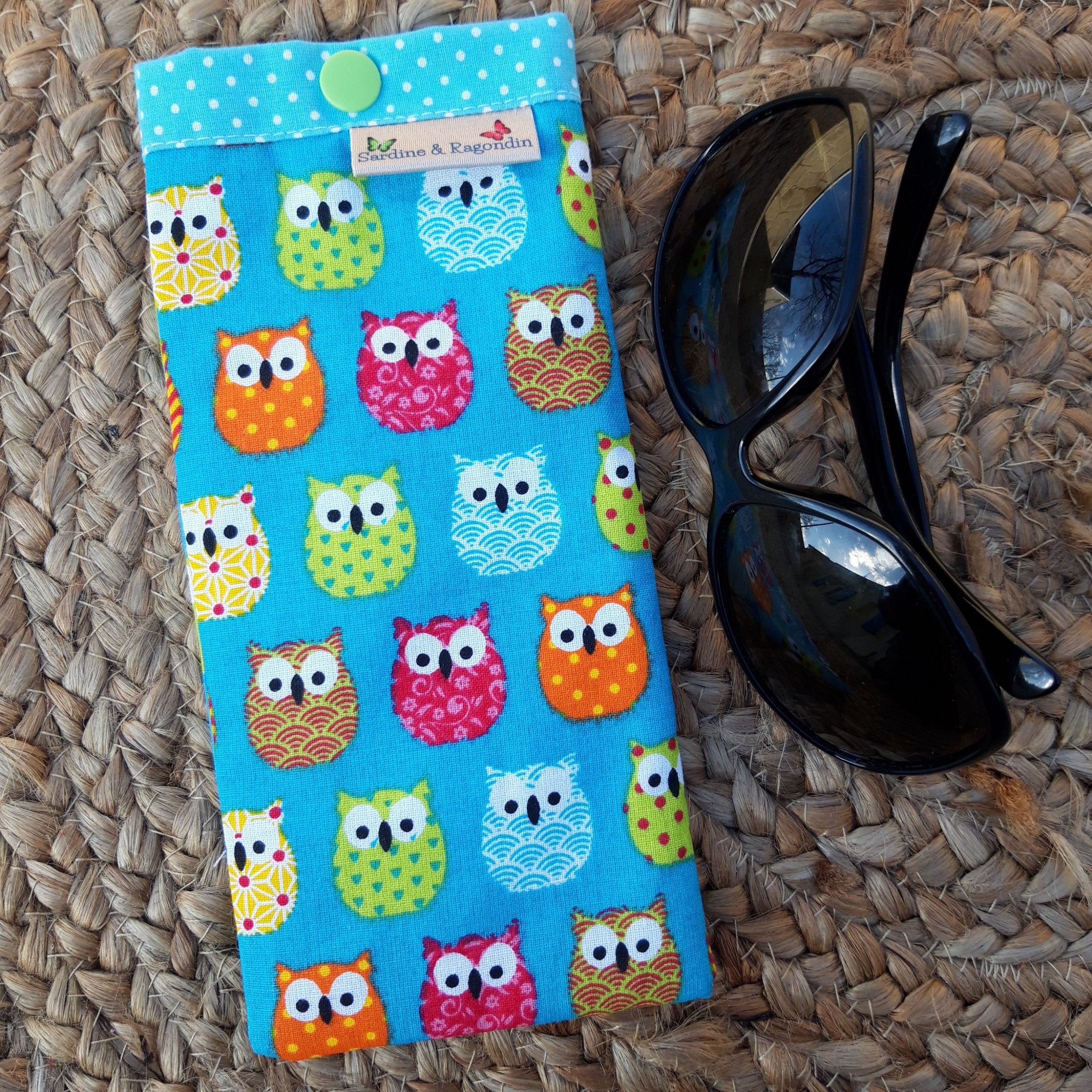 Etui à lunettes HIBOUX !