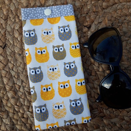 Etui à lunettes HIBOUX !