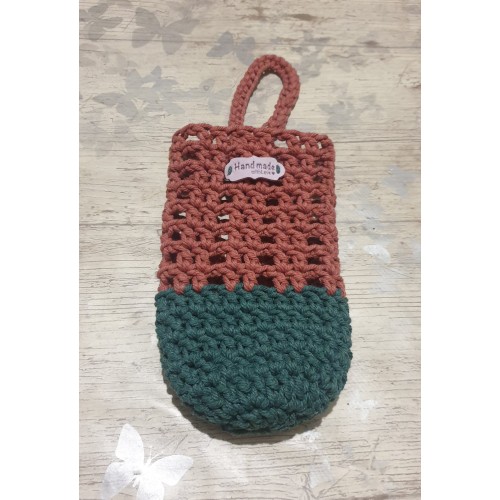 Porte-gourde / porte-bouteille / création artisanale / porte-gourde crochet macramé