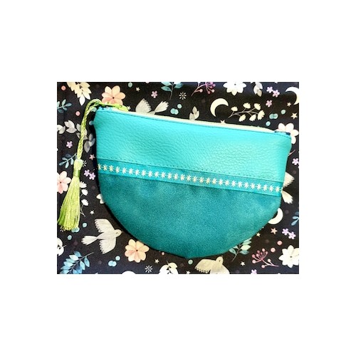  Petit porte-monnaie Moon / mini pochette / Forme de lune / pochette originale Active