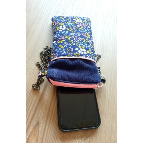  Étui smartphone/étui téléphone/pochette bandoulière/étui molletonné/pochette téléphone