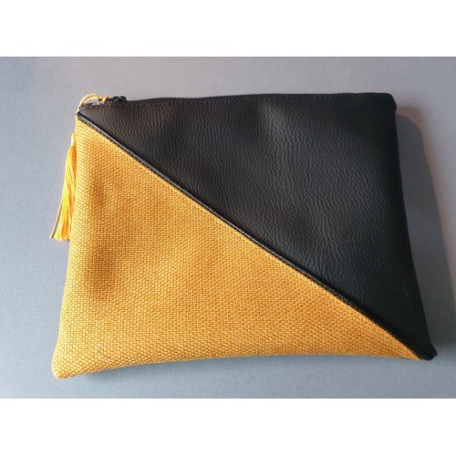 Pochette bicolore 