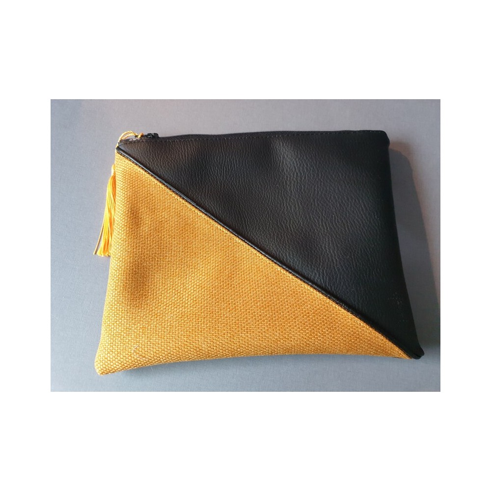 Pochette bicolore 