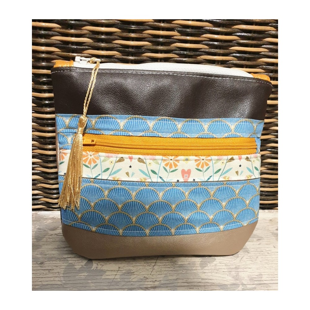 Pochette zippée 