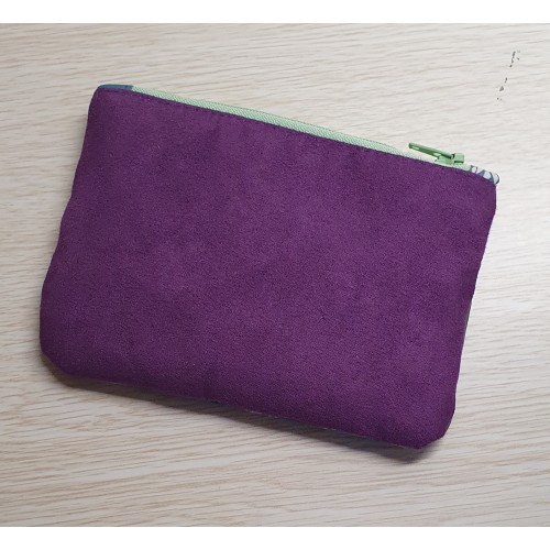 Petite pochette zippée 