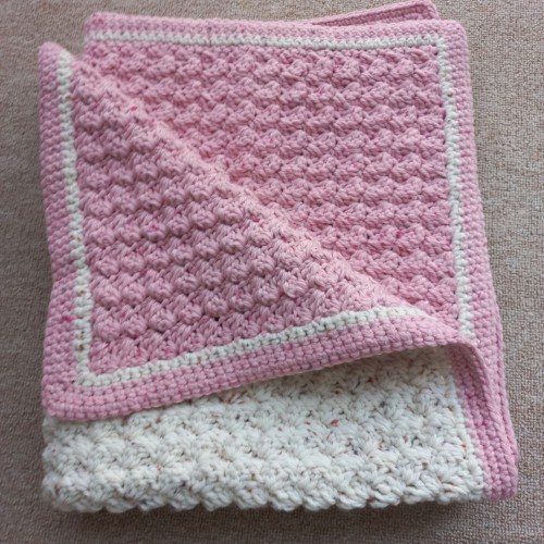 Couverture bébé au crochet