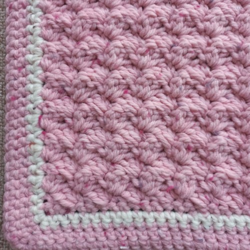 Couverture bébé au crochet