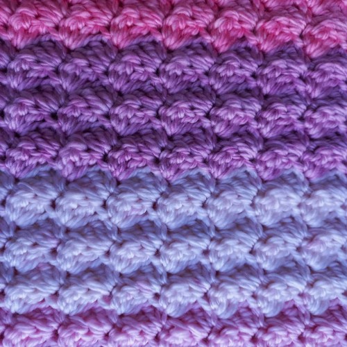 couverture bébé au crochet 85x70cm