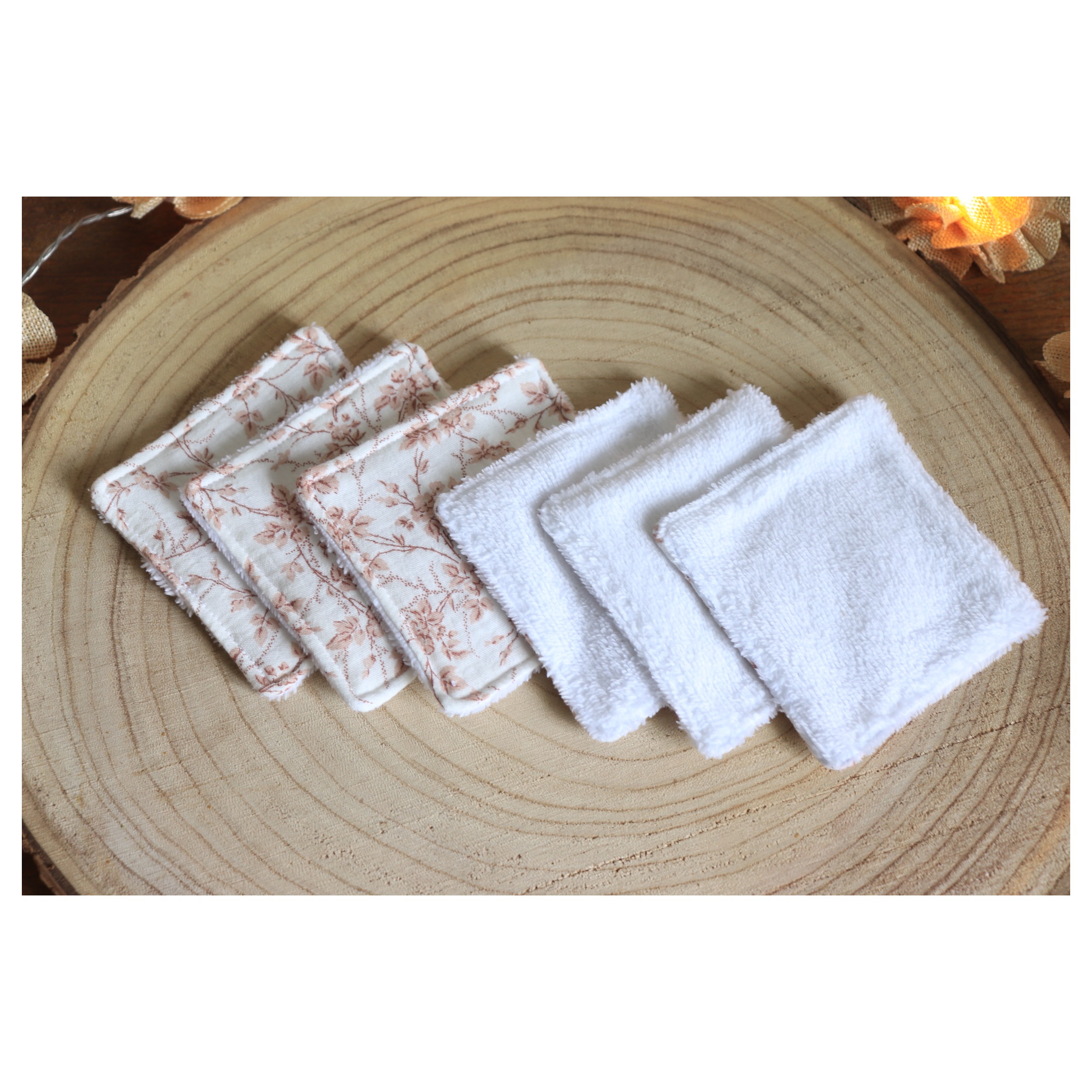 Lot de 6 lingettes Adèle 