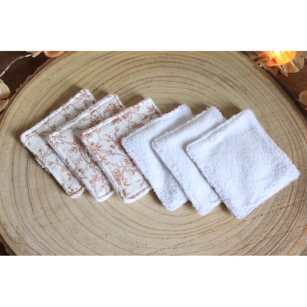 Lot de 6 lingettes Adèle 